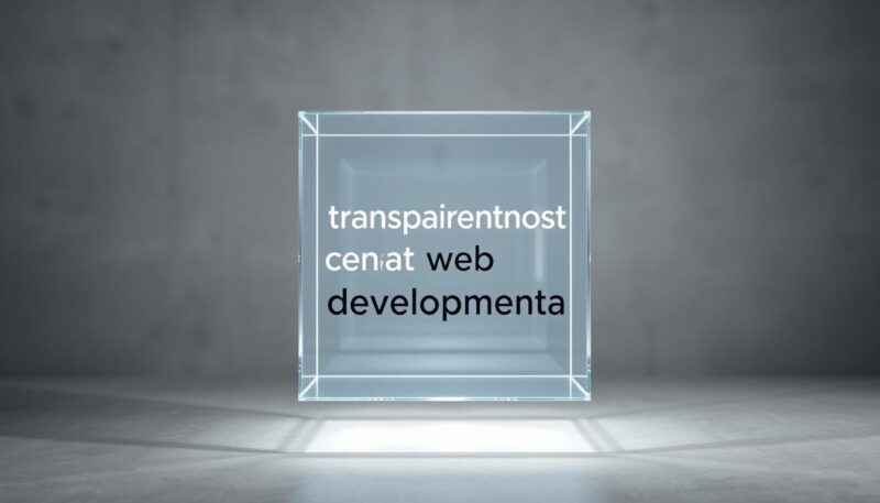 transparentnost cena web developmenta